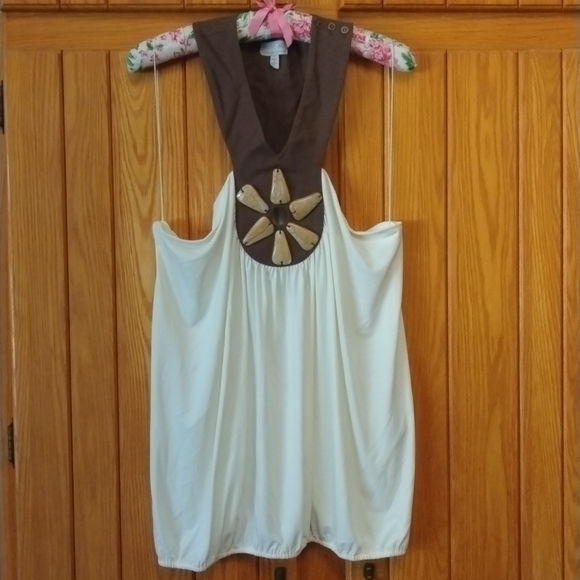 NWOT Alexandra Dillon Blouson Top. Size L - Picture 1 of 8